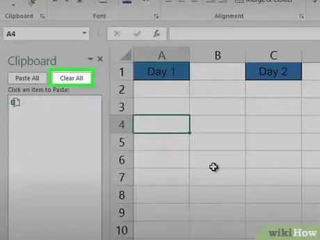 Image titled Clear the Clipboard in Excel Step 4