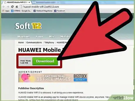 Image titled Manage Huawei Wireless Modems Using the Mobile WiFi App Step 1