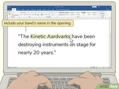 Image titled Write a Band Bio Step 3
