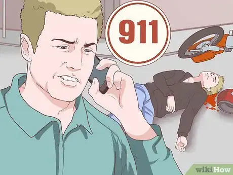 Image titled Handle Yourself After a Motorcycle Accident Step 2