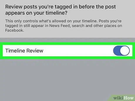Image titled Not Get Tagged on Facebook on an iPhone or iPad Step 13