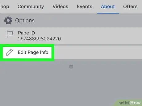 Image titled Edit a Facebook Page Name on iPhone or iPad Step 5