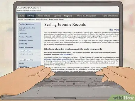 Image titled Get Your Juvenile Record Expunged Step 2