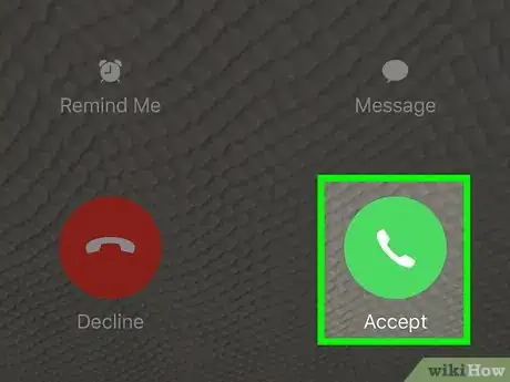 Image titled Answer FaceTime Calls with Audio Only on iPhone or iPad Step 1