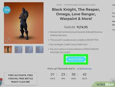 Image titled Buy a Fortnite Account Step 6