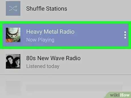 Image titled Delete a Station on Pandora on Android Step 3