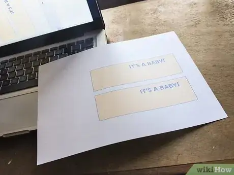 Image titled Make Bookmarks for a Baby Shower Step 22
