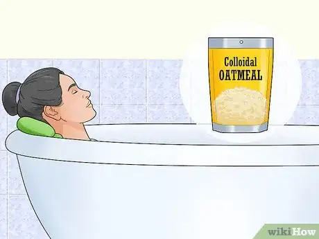 Image titled Use an Oatmeal Bath Step 8