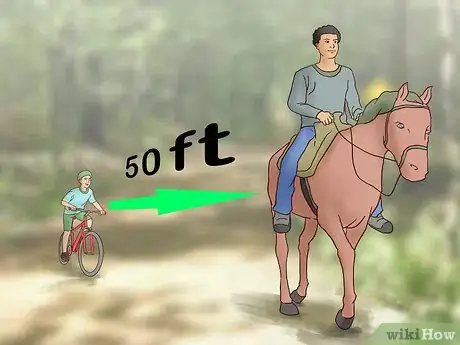 Image titled Yield to a Horse on a Multi Use Trail Step 2