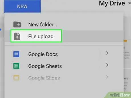 Image titled Share Large Files on Google Drive Step 2