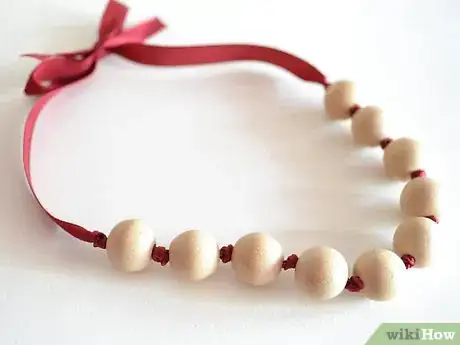 Image titled Make a Knotted Ribbon Necklace Step 22