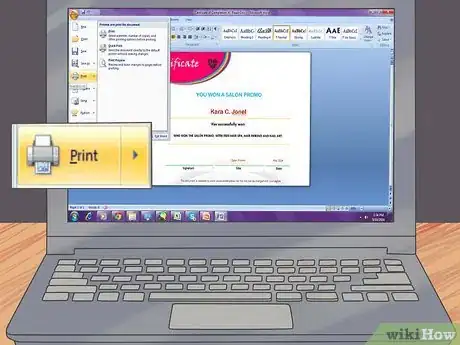 Image titled Make a Certificate Step 12