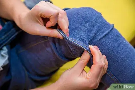 Image titled Turn Your Flare Jeans Into Skinny Jeans Step 3