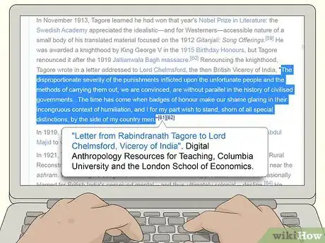 Image titled Cite Sources on Wikipedia Step 11