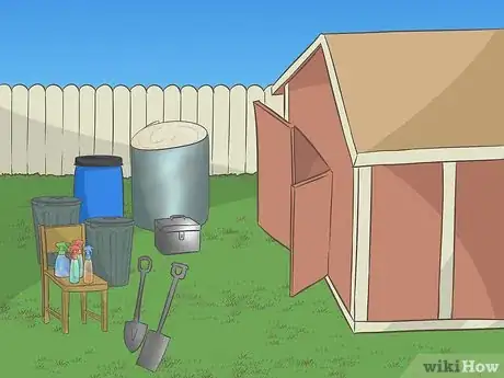 Image titled Organize a Messy Garden Shed Step 1