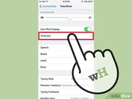 Image titled Turn Off VoiceOver Speak Hints on an iPhone Step 5