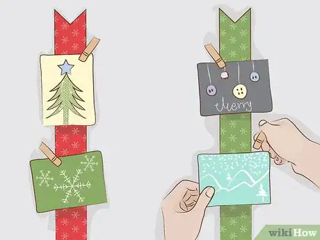 Image titled Display Christmas Cards Step 2