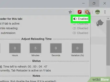Image titled Auto Refresh in Chrome Step 6