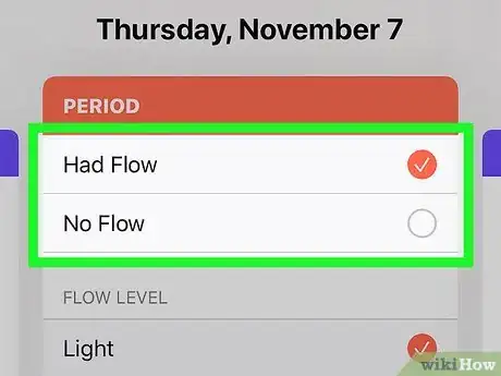 Image titled Track Your Mentrual Cycle in the iPhone Health App Step 16