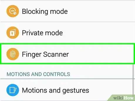 Image titled Set Up the Fingerprint Scanner on an Android Device Step 2