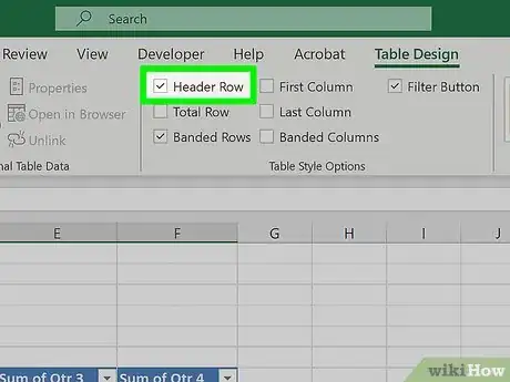 Image titled Add Header Row in Excel Step 16