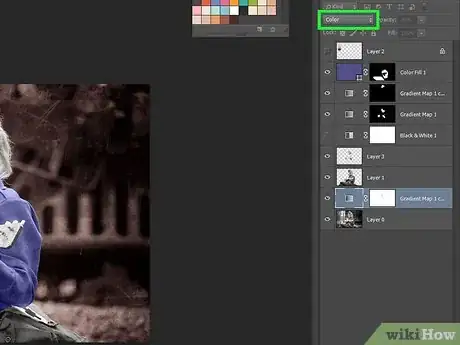 Image titled Use a Gradient Map Adjustment Layer to Colorize Your Photo Step 30