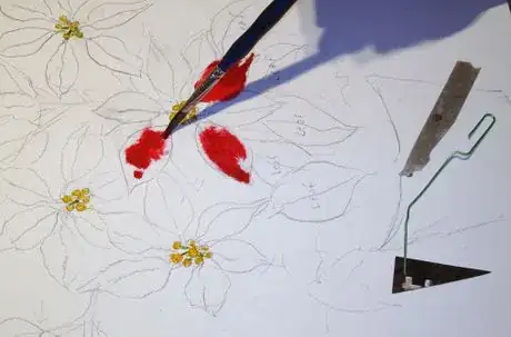 Image titled Paint red petals