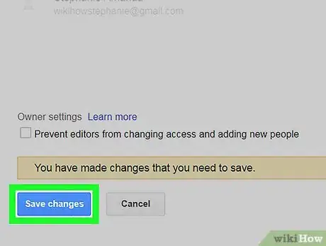 Image titled Unshare on Google Drive on PC or Mac Step 9