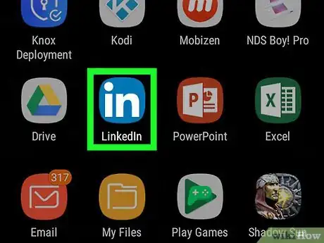 Image titled Add Your Resume to LinkedIn on Android Step 1