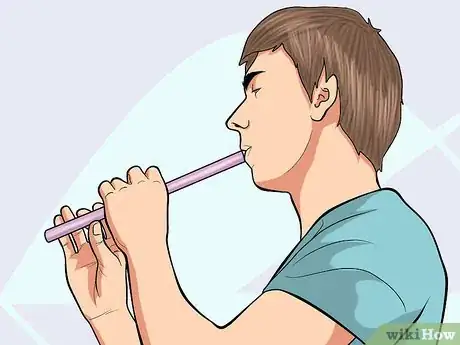 Image titled Play a Flute with Braces Step 1