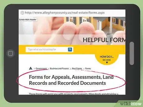 Image titled Appeal Allegheny County Property Assessments Step 2