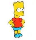Draw Bart Simpson