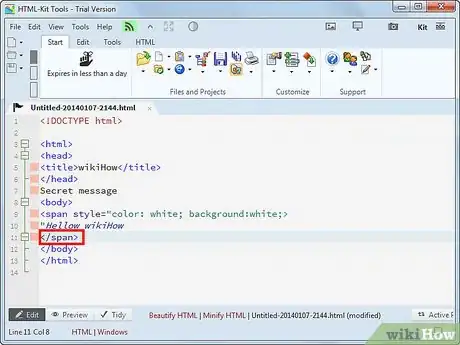 Image titled Make Text Invisible on a Web Page Step 3