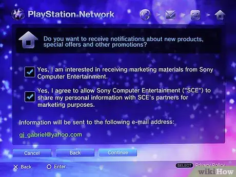 Image titled Make a Master Account on PS3 Step 8
