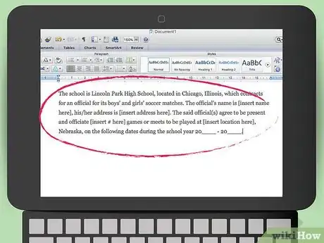 Image titled Draft an Athletic Official Contract Step 6