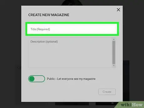 Image titled Create a Magazine on Flipboard on PC or Mac Step 6