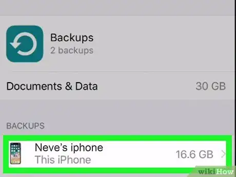 Image titled Recover Backup Files on iPhone or iPad Step 7