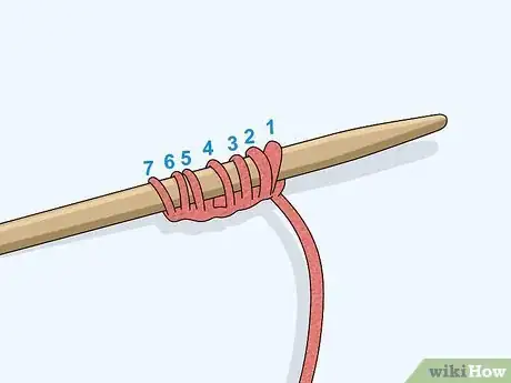 Image titled Knit Jewelry with Yarn Step 1