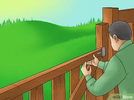 Image titled Build a Horse Fence Gate Step 4