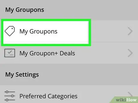 Image titled Track an Order on Groupon on iPhone or iPad Step 3