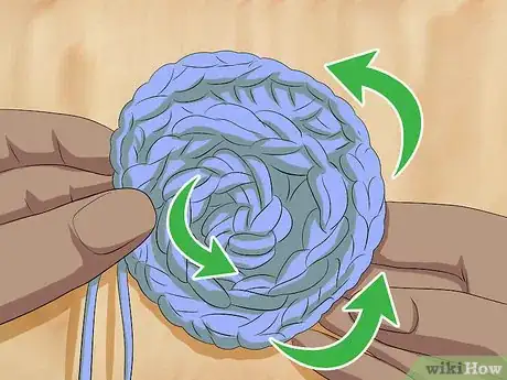 Image titled Crochet Coiled Flowers Step 6