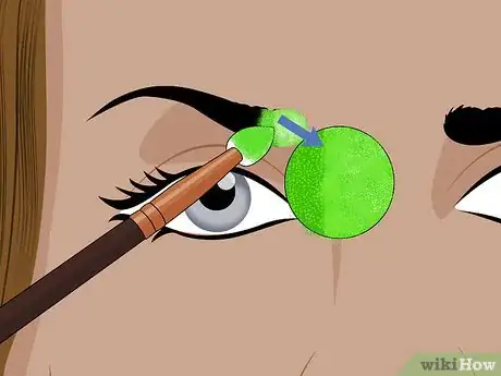 Image titled Do Glitter Eyebrows Step 4