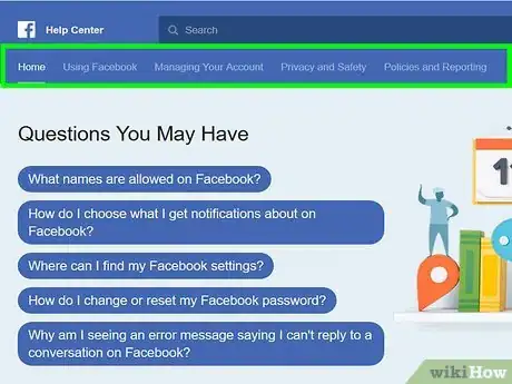 Image titled Contact Facebook Step 9