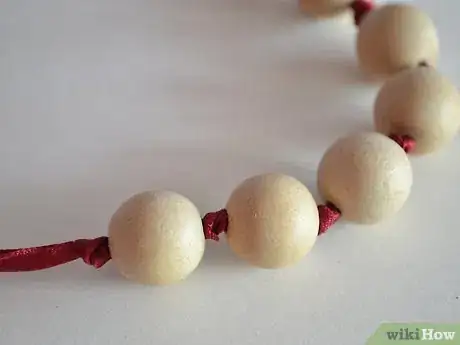 Image titled Make a Knotted Ribbon Necklace Step 20