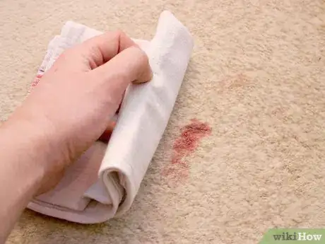 Image titled Remove Jam or Jelly Stains from Carpet Step 6