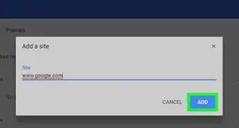 Allow Pop ups on Google Chrome