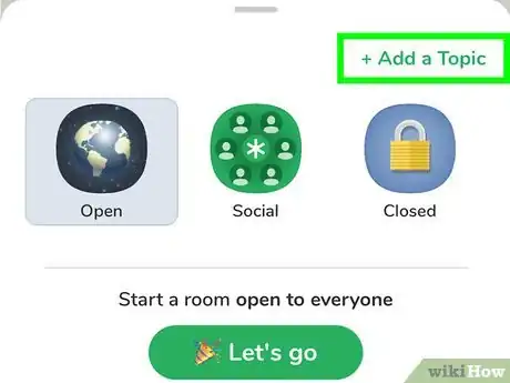 Image titled Start a Room in Clubhouse Step 4