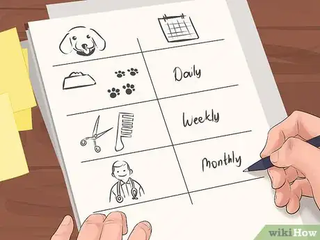 Image titled Include Dog Care in Your Household Chore Calendar Step 2