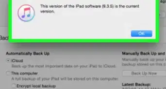 Update iOS Software on an iPad