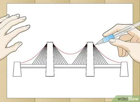 Image titled Draw Suspension Bridges Step 5